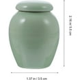 thumbnail image 3 of YSNOOWE 4Pcs Ceramic Cinerary Funerary Urn Jar for Pet Owners Memorial Urn, 3 of 9
