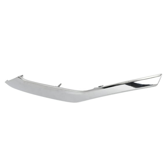 Front Bumper Molding Cover,Front Bumper Molding Trim Bumper Chrome Molding Trim Front Bumper Moulding Strip Trim Luxury Finish