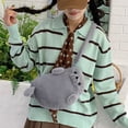 thumbnail image 6 of Jiibva Cute Plush Seal Crossbody Bag Soft Mini Shoulder Purse for Animal Lovers Y2K Accessory, 6 of 7