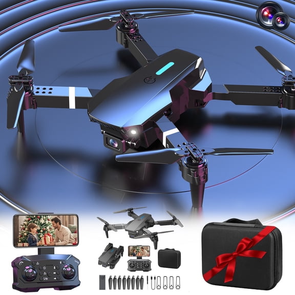 AZXY Drones for Kids,Mini Drone,FPV Drone,Camera Drones for Beginners on Clearance,Quadcopter Drone Toy with Remote for Adults,Foldable Drone with HD Camera,Indoor/Outdoor Toy Gift and BirtHDay Gift