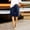 Navy, variant on Dpytoraw Woman Elastic Solid Color Shorts Button Down Half Pants With Pocket Casual Short Pant Wide Leg Shorts Blue