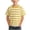 Yellow, variant on FSYBOA Boys Cotton T-shirts, Crew Neck Stripe Shorts Sleeve Kids Tees Summer Tops Black Size 10-12 T