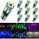 thumbnail image 1 of 10 bombillas LED T5 con base giratoria (roja) 74 70 37 17 2721 PC74 PC37, luz LED para indicadores de panel de instrumentos interior de automóviles., 1 of 5