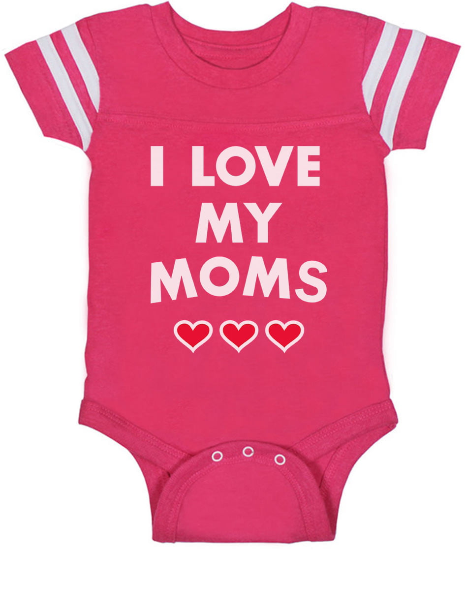 I Love My Mommy Mother's Day Gift Cute Bodysuit Unisex Baby Bodysuit Grow Vest 