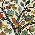 thumbnail image 6 of Deer and Tree of Life, circular vinyl tabletop cloth, elastic tabletop cloth with flange padding, waterproof and oil resistant plastic tabletop cover, circular tabletop cloth, 6 of 8