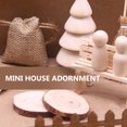thumbnail image 2 of GOOHOCHY 1 juego de adornos navideños para casa de muñecas, accesorios, figuras, decoración navideña, 2 of 8