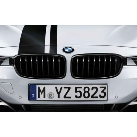 BMW 4 Series Coupe (F32) M Performance black kidney grill - (Best Bmw 3 Series Coupe)