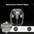 thumbnail image 3 of Rechargeable Motorcycle Helmet Wiper  Waterproof Helmet Windshield, 3 of 5