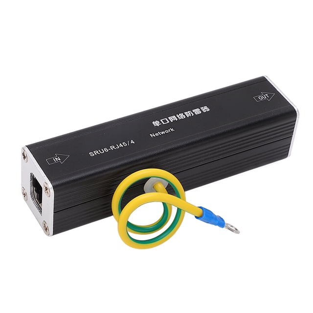 Supresor de sobretensiones Ethernet, protector contra sobretensiones Ethernet, protector contra sobretensiones Ethernet RJ45, pararrayos Ethernet, confiabilidad excepcional
