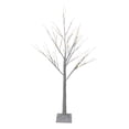 thumbnail image 1 of Northlight 4' LED Lighted White Birch Tree Outdoor Decoration - White Lights, 1 of 6