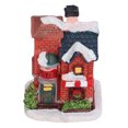 thumbnail image 4 of Casa de resina navideña Jadeshay pueblo navideño LED regalo de Navidad, 4 of 8