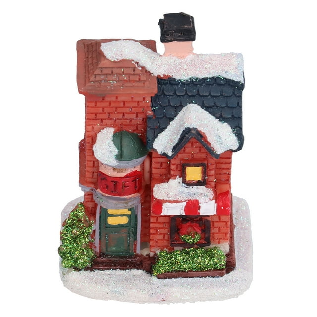 Christmas Town, Christmas Resin House Christmas Gift For Artisans For Collectors For Model Lovers