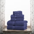 thumbnail image 3 of Premium Egyptian Cotton Highly Absorbent Assorted 6-Piece Plush Towel Set - 30" x 55", 20" x 30", 13" x 13", 3 of 9