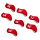 thumbnail image 4 of Cubierta de la cabeza del hierro del golf Sunnimix 60 grados rojo, 4 of 8
