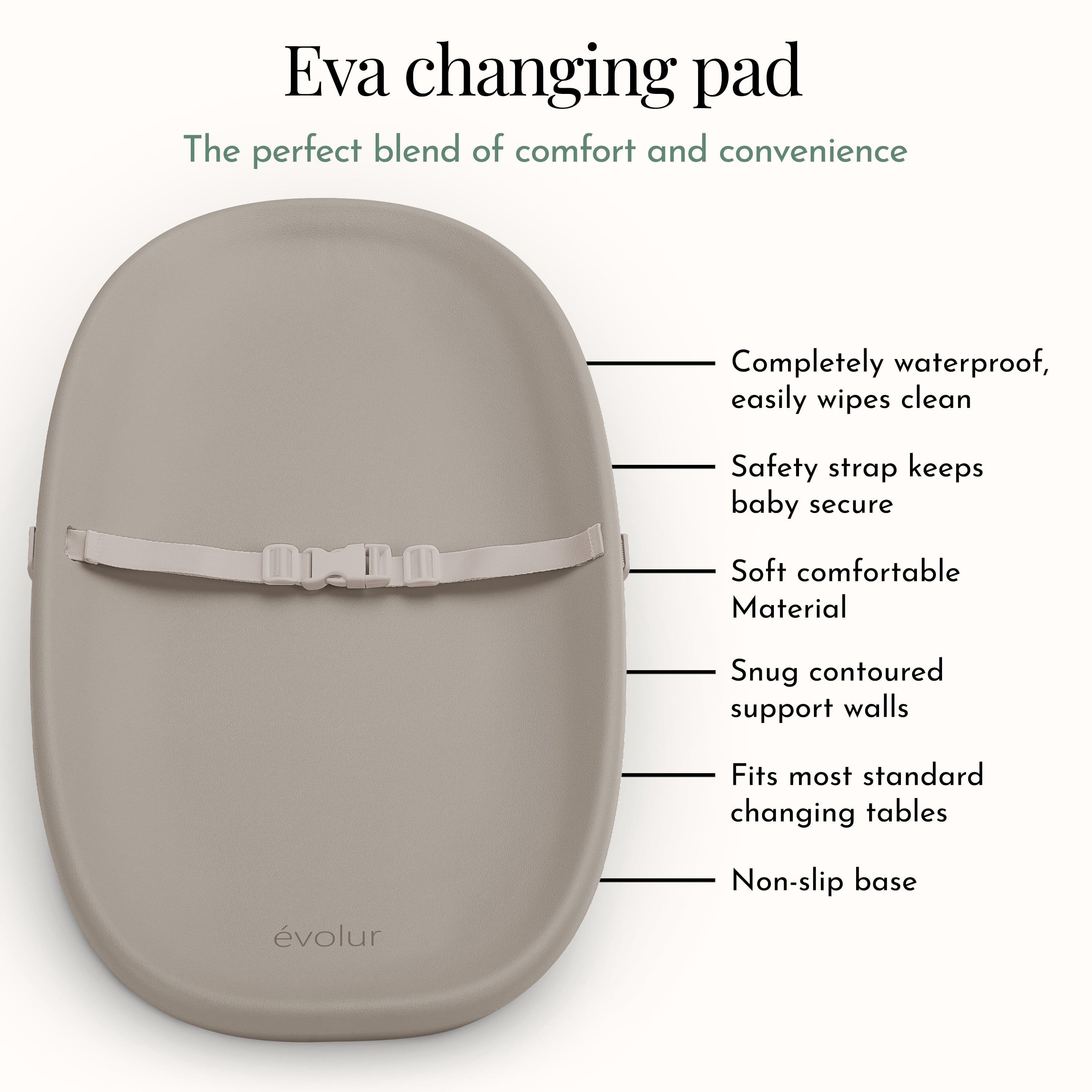 Evolur Eva Changing Pad