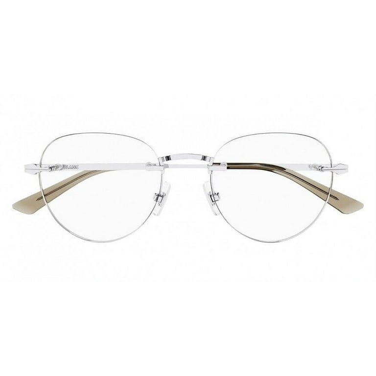 Mont Blanc MB0266O Men's Eyeglasses - Square Frame, Recycled Acetate, Black, 54 Mm Lens Width