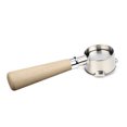 thumbnail image 1 of CAROOTU Bottomless Portafilter Stainless Steel Wood Handle for Coffee Machine Espresso Machine Tool, 1 of 7