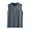 Blue, variant on lmcalzta Plus Size Tank Tops for Men Crewneck Sleeveless T Shirts Summer Workout Gym Runnning Athletic Tees Solid Color