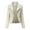 Beige, variant on WREESH Fashion Winter Jacket Womens Solid Color Short Zipper Casual Jacke Tlong Sleeve Hoodless Cardigan Tops Beige