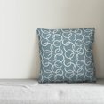 thumbnail image 2 of Creative Products Ink Rings in Blue 16x16 Spun Poly Pillow, 2 of 2