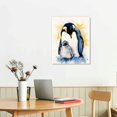 thumbnail image 2 of COMIO . Mom and Baby. Watercolor Art Print, Poster on Fine Art Thick Watercolor Paper for Childrens Kids Room, Bedroom, Bathroom. Wall Art Decor with Animals for Boys, Girls., 2 of 4