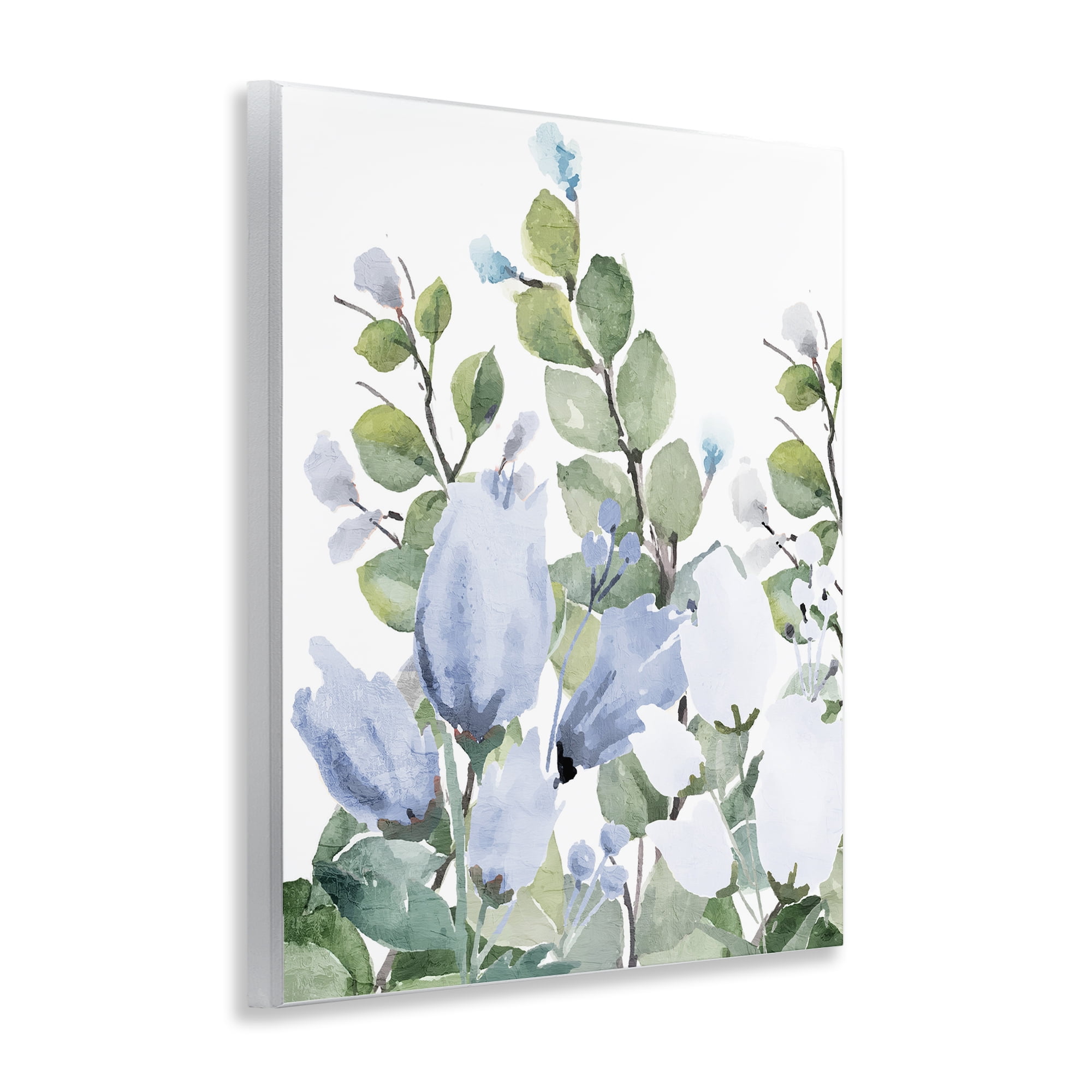 Stupell Industries Blue Spring Botanicals Wall Plaque Art, design by Kim Allen