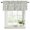 Fruit green, variant on Spring Flowers Curtain Valances for Windows, Kitchen Valance Window Treatments Panel 2 Pack, Farmhouse Sage Green Pastoral Floral Leaf Rod Pocket Short Curtains for Bathroom Bedroom 54 x 18 Inch