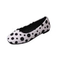 thumbnail image 2 of Willtoo Polka Dot Flats for Women Ballet Flats Slip on Cute Polka Dot Round Toe Mary Janes Comfortable Casual Dressy Shoes, 2 of 6