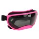 thumbnail image 2 of Gafas protectoras para mascotas, montura rosa, resistentes a los rayos ultravioleta, resistentes al viento, transpirables, con correa ajustable, para exteriores, lentes grises., 2 of 14