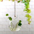 thumbnail image 2 of New Hanging Glass Flowers Plant Vase Bottle Terrarium Container Home Garden Decors, 2 of 5