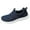 A-Dark Blue, variant on Womens Mens Slip on Walking Shoes Lightweight Running Tennis Fashion Sneakers Breathable Laceless Workout Casual Shoes