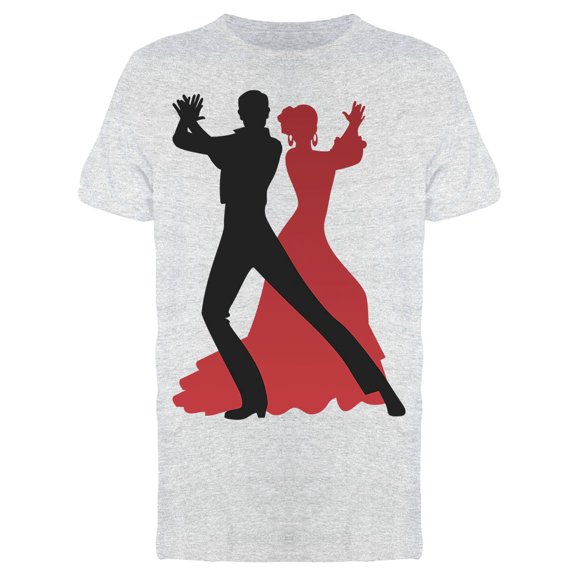 Couple Dancer Flamenco Shadow Tee Men's -Image by Shutterstock