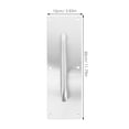 thumbnail image 2 of LABSERRON 2pcs Stainless Steel Push Pull Door Handle Closet Door Pulls With Plate For Multipurpose Design, 2 of 8