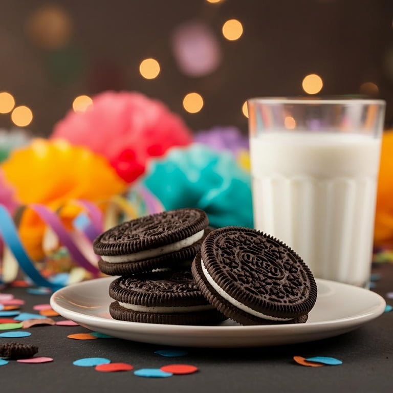 OREO, Chocolate Sandwich Cookies, 24.16 oz, Party Size - Walmart.com