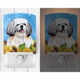thumbnail image 2 of Caroline's Treasures SC9075CNL Shih Tzu in Summer Flowers Ceramic Night Light, 6x4x3", multicolor, 2 of 2