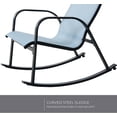 Outside Steel Rocker Bigleap Patio Outdoor Mesh Sling Rocking Chair,Outside Steel Rocker ...