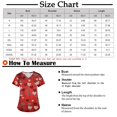 thumbnail image 2 of FrzhBrz Valentines Day Working Uniform Shirts for Women Valentines Scrubs for Women Cute Heart Print V Neck Stretchy with Pockets Scrub Tops, 2 of 3