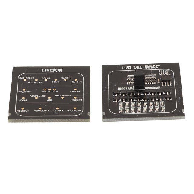Tarjeta de PrueBa de Placa Base, Tarjeta de Prueba de CPU Material Duradero de Alta Seguridad Excasto para Placa Principal