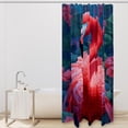 thumbnail image 2 of Flamingo Waterproof Shower Curtain Set with Hook, Printed Design for Bathroom Decoration - Shower Curtain Sets, 2 of 5