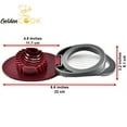thumbnail image 4 of Egg Slicer with Stainless Steel Wire for Boiled Eggs, 4 of 6