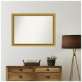 thumbnail image 3 of Amanti Art Custom Wall and Bathroom Mirror (29.75 x 39.75 in.), Townhouse Gold Frame, 3 of 7