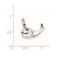 thumbnail image 2 of 925 Sterling Silver Antiqued Whale (20x19mm) Pendant / Charm, 2 of 2