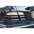 thumbnail image 2 of For The 1998 1999 Mercedes E300 Smoked Taillamps Taillights Tail Lamps Tint Film Overlays E 300 w210 e-class, 2 of 6