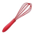 thumbnail image 4 of PIX-LINK Mezclador de huevos a mano de 10 pulgadas, batidor de globos de silicona, crema de leche, utensilios de cocina para mezclar revolviendo (rojo) PIX-LINK Gadgets de cocina, 4 of 6