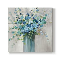 Wexford Home Sea Isle Wildflowers - 10" x 10" Gallery Wrapped Canvas, Ready to Hang
