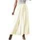 thumbnail image 1 of Gibobby pantalones de maternidad mujer Pantalones de pierna ancha fluidos con cinturón de cintura alta con de color para mujer, pantalones informales de algodón con cintura para mujer (Beige, S), 1 of 5