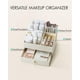 thumbnail image 3 of Organizador de maquillaje Vlando Skincare Perfume Pu Leather Beige, 3 of 9