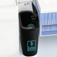 thumbnail image 3 of 5 Gallon Motion Senor Bathroom Trash Can with Lid, Automatic Garbage Can Touchless, Smart Plastic Waste Basket for Narrow Spaces, Bathroom, Office, Bedroom, Living Room (Black), 3 of 7