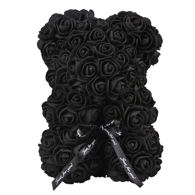 Jabón Eterna Regalo Cumpleaños Oso Regalo Del Día San Valentín (25 Cm * 15 Cm) (Negro)