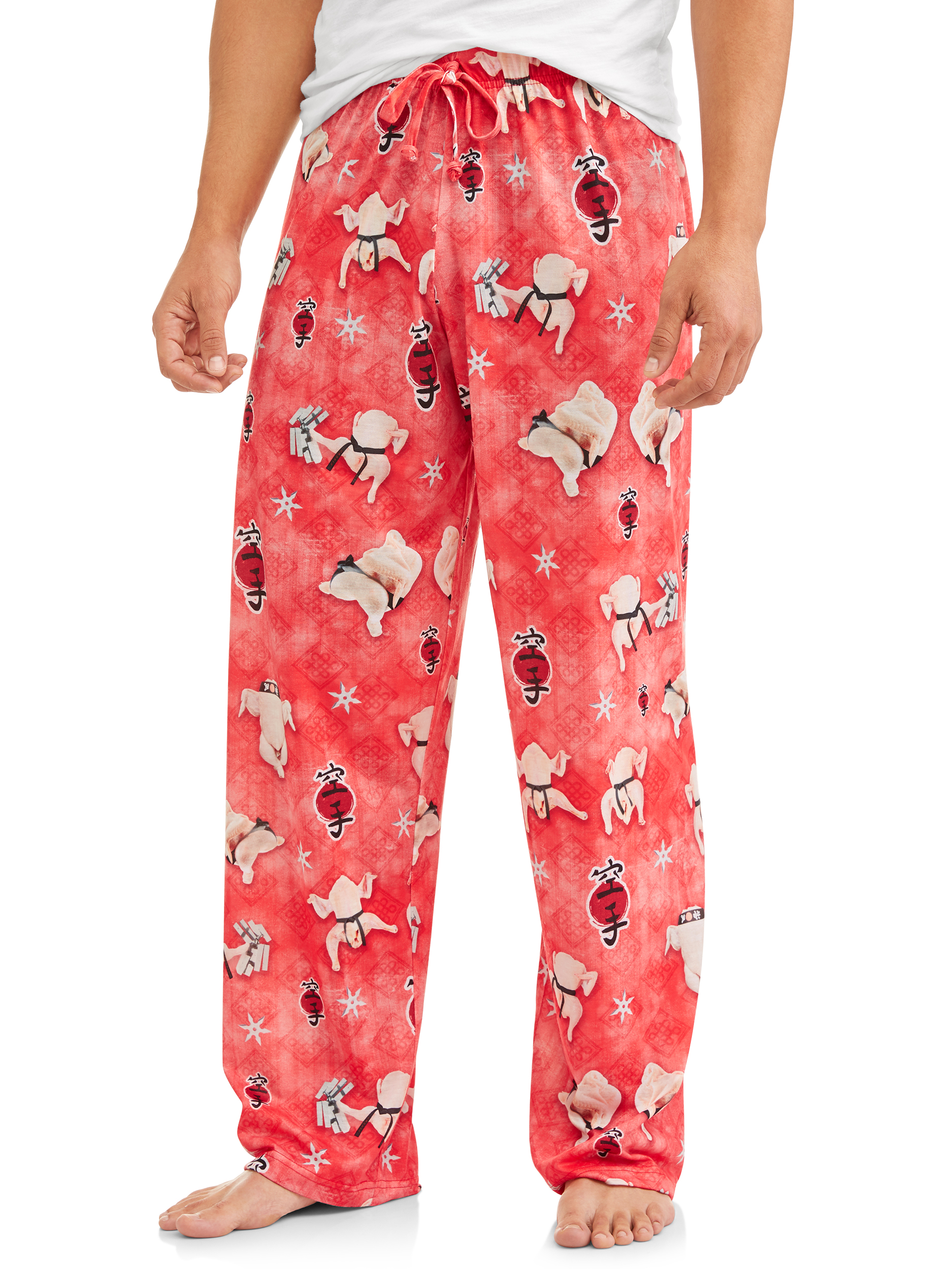 Owl Night Long Men’s Turkey Karate Pajama Pants - image 3 of 4